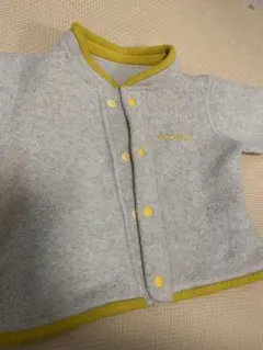 mont-bell フリースジャケット グレー/イエロー