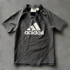 adidas ラッシュガード 黒 120サイズ