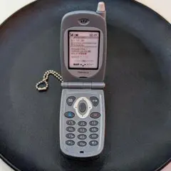 本当に録音再生！なつかしのガラケーマスコット 録音・再生機能付き ブラック