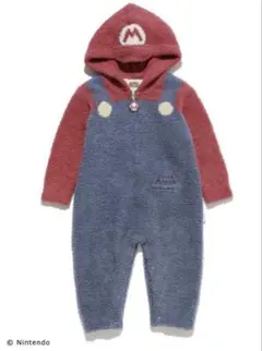 新品未使用品　ジェラートピケ ベビー用 スーパーマリオ ロンパース 70