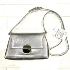 メタリックシルバー★【新品】ショルダーバッグ
