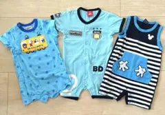 ミキハウス BABY DOLL ロンパース 3点セット
