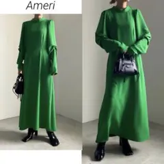 うい様専用Ameri WINDOWPANE JACQUARD DRESS ワン