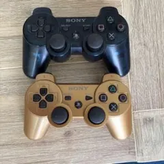 ジャンク品SONY PS3 ワイヤレスコントローラー 2色セット