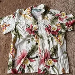 TWO PALMS フローラル柄 半袖シャツ サイズ6 アロハシャツ
