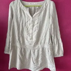美品✨️MELROSE claire チュニック 長袖 ベージュのサムネイル