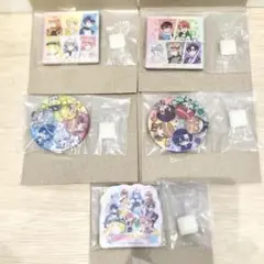 5種 ☆ カラフルピーチ キャラマグネッツ 5人集合 6人集合 全員集合 レア