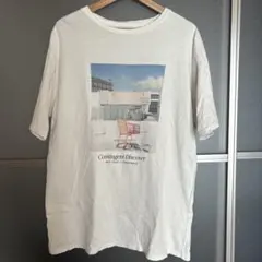 ungrid フォトプリントTシャツ