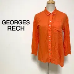 GEORGES RECH オレンジカラー 長袖 シャツのサムネイル