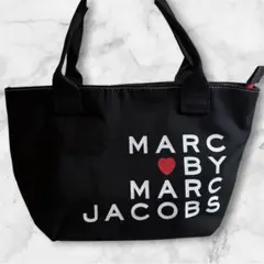 美品　MARC BY MARC JACOBS ロゴ トートバッグ ブラックのサムネイル