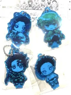 鬼滅の刃★ここみえ★炭治郎、狛治、しのぶ、善逸4個セット