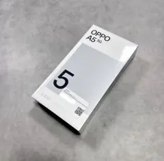 【新品・未開封】OPPO A5 5G 4GB/128GB ホワイトSIMフリーのサムネイル