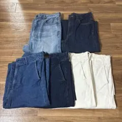 ユニクロ&GU デニム6本セット