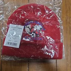 スヌーピー と鹿島アントラーズ のコラボ ニット帽