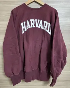 チャンピオン リバースウィーブ　ハーバード大学　カレッジ　刺繍タグ　XL