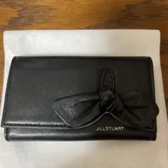 JILLSTUART キーケース りぼん ブラックレザー 本革