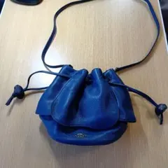 COACH ネイビーブルー レディース　ショルダーバッグ