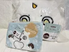 ちいかわ エニマイくじ Ｄ賞　あのこ　クッション&ポーチ