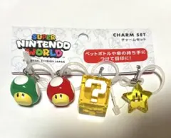マリオ めじるしアクセサリー めじるしチャーム 4個セットのサムネイル