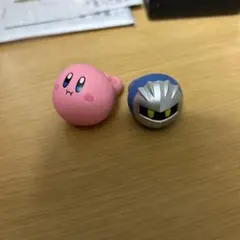 カービィ メタナイト 指輪のフィギュアセット