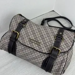 極美品✨ BURBERRY BLUE LABEL ノバチェック ショルダーバッグ
