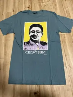 stussy ステューシー Tシャツ 北朝鮮 金正日 フォト 海外限定 Sサイズ 