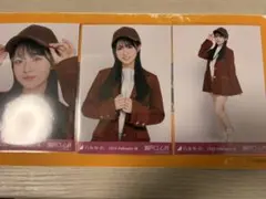 乃木坂46　生写真　瀬戸口心月　3種コンプ　オーバージャケット＋キャップ