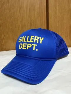 送料込みGALLERY DEPT. トラッカーキャップUSAペイント加工ブラック
