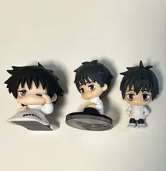 呪術廻戦　ならぶんです　おねむたん　乙骨憂太　ガチャフィギュア　すわらせ隊　3個