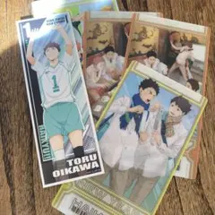 ハイキュー　青葉城西　ビジュアルクリアチケットセット