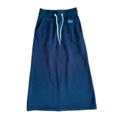 GAP ロングスカート ブラック レディース 低身長 スリット ポケット有