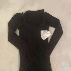 未使用　RESEXXY ニット　ワンピース