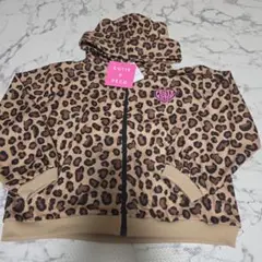 CUTIE PÉCO ヒョウ柄パーカー 150