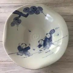 波佐見焼☆菊三郎☆菓子鉢☆御所人形図☆透かし皿☆和食器 - メルカリ