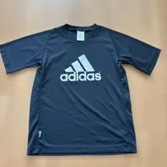 adidas Climalite 黒 Tシャツ 140