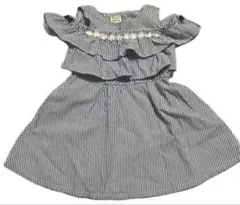 Pupil House ストライプ柄 ワンピース 90cmのサムネイル