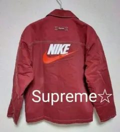 Supreme~ Nike Double Zip Work Jacket S
