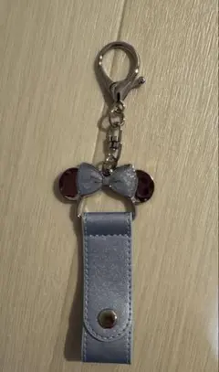 ディズニー カチューシャ ホルダー シルバー 青 水色 ミニー