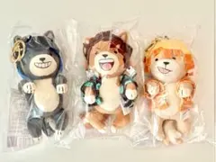 鬼滅の刃　遊郭編　炭治郎　善逸　伊之助　上海限定 ぬいぐるみ キーホルダー