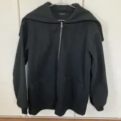 LENO リノ　ウールコート　ブラック　セーラーカラー　カデットコート　海軍