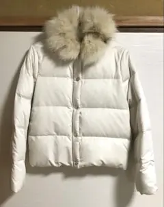 リアルファー 付き　高級 ダウンジャケット