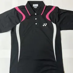 YONEX ポロシャツ M ブラック/ピンク