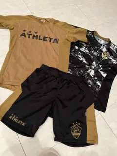 ATHLETA サッカーウェア 3点セット Sサイズ