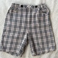 バーバリー ロンドン ノバチェックパンツ ハーフパンツ 100cm