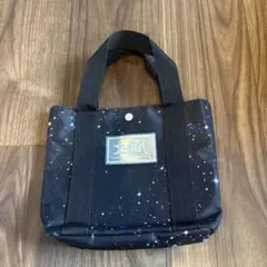 【新品・未使用】エックスガール　ミニトートバッグ　宇宙柄