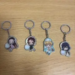 鬼滅の刃 アクリルキーホルダー4点セット