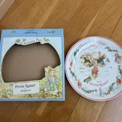 ウェッジウッド　ピーターラビット　クリスマスプレート　1994年