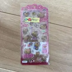 ハローキティ ドロップジェリーシール　日焼けキティ