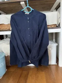 前開きブラウス