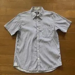 BEAMS 半袖ストライプシャツ メンズ Sサイズのサムネイル